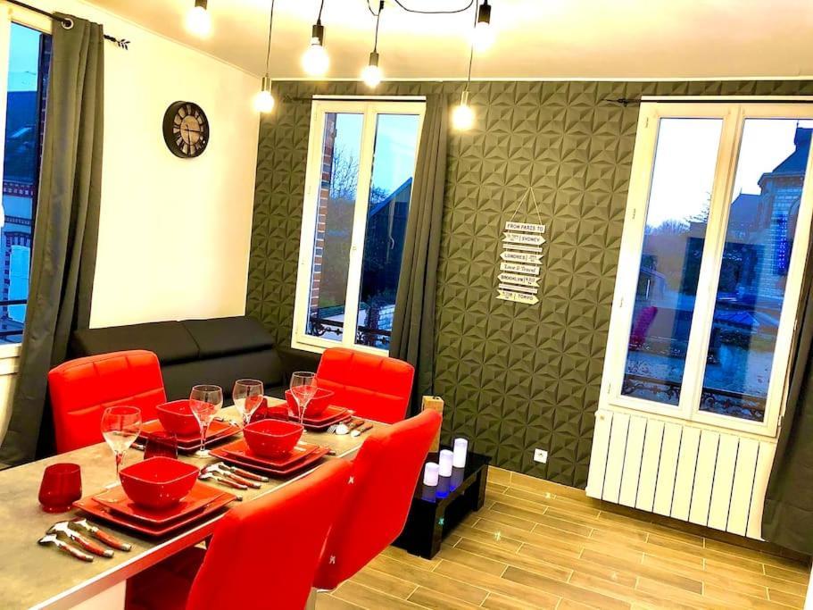 Le Led Room,Centre Ville Place De Parking Gratuite Sens Luaran gambar