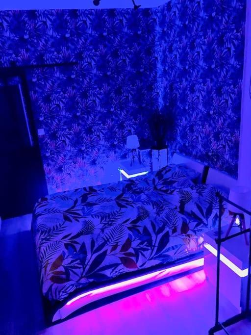 Le Led Room,Centre Ville Place De Parking Gratuite Sens Luaran gambar